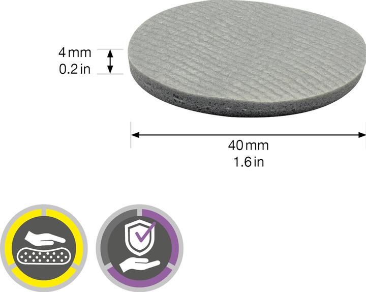 Produktbild Vibrationsdämpfer Soft Pad ø 40 mm 4 Stk.