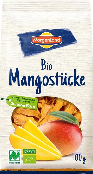 Actual product image Morgenland Dried mango pieces (100 g)