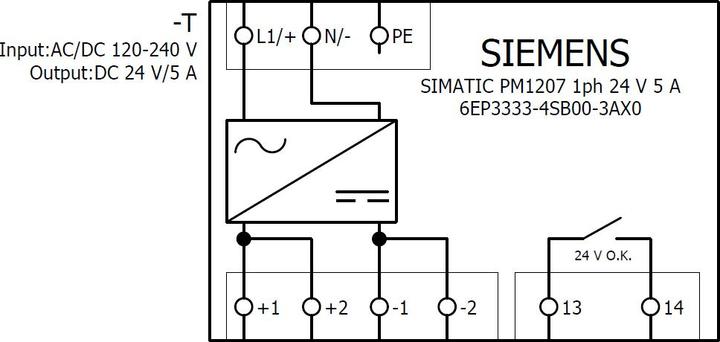 Actual product image Siemens 6EP3333-4SB00-3AX0 Load current supply SIMATIC PM 1207 1ph