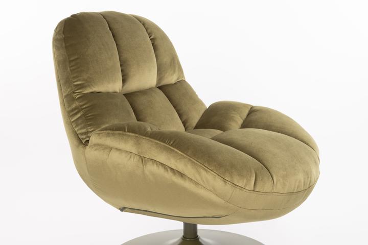 Actual product image White Label Living Lounge Chair Beefy Green