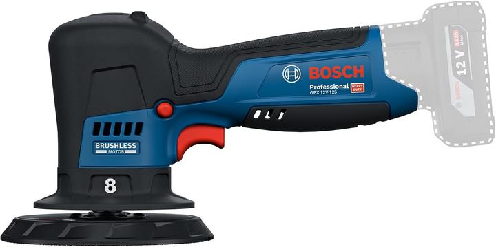 Produktbild Bosch Professional GPX 12V-125 (Exzenterpolierer, Exzenterschleifer)