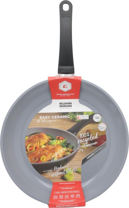 Productafbeelding Kuhn Rikon EASY CERAMIC Koekenpan Ø 28 cm (28 cm, Koekenpan, Aluminium)