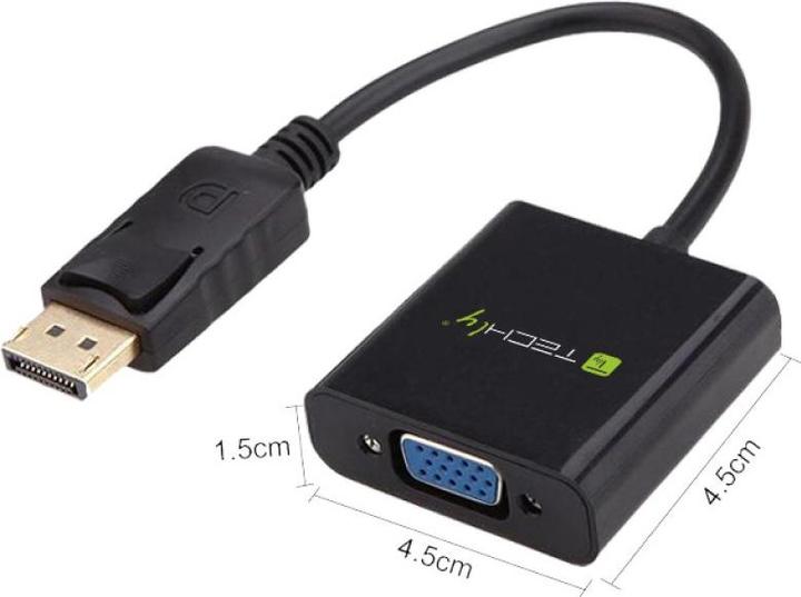 Produktbild Techly DisplayPort zu (VGA, 15 cm)