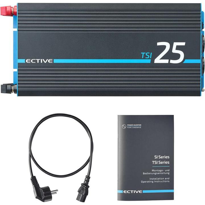 Actual product image Ective TSI252 2500W/12V Sine Wave Inverter with NVS