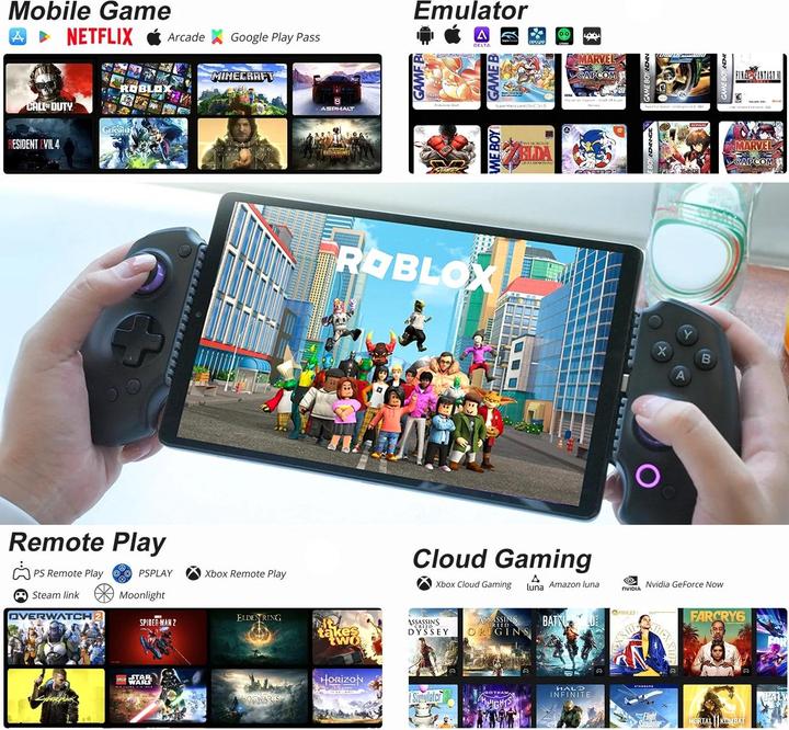 Actual product image Abxylute S9 Black - Mobile Gaming Controller (Android, iOS)