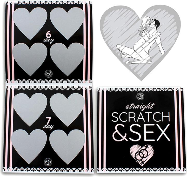 Produktbild Secret play Scratch & Sex Straight (Kartenspiel, Englisch, Spanisch, Französisch, Portugiesisch, Deutsch)