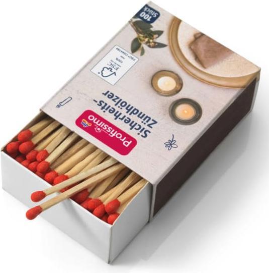 Produktbild dm Profissimo Sicherheits-Zündhölzer