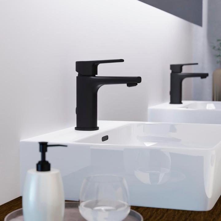 Actual product image Wasserwerk Wasserwork WT 13 Washbasin tap - Mixer tap - Black (601306)