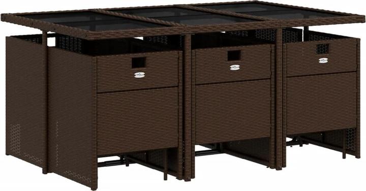 Produktbild vidaXL Garten Essgruppe