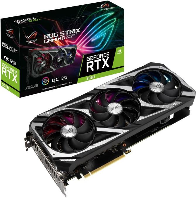 Produktbild ASUS GeForce ROG STRIX RTX 3060 OC (12 GB)