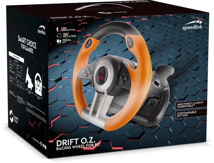 Actual product image Speedlink Drift O.Z. Racing Wheel (PC)