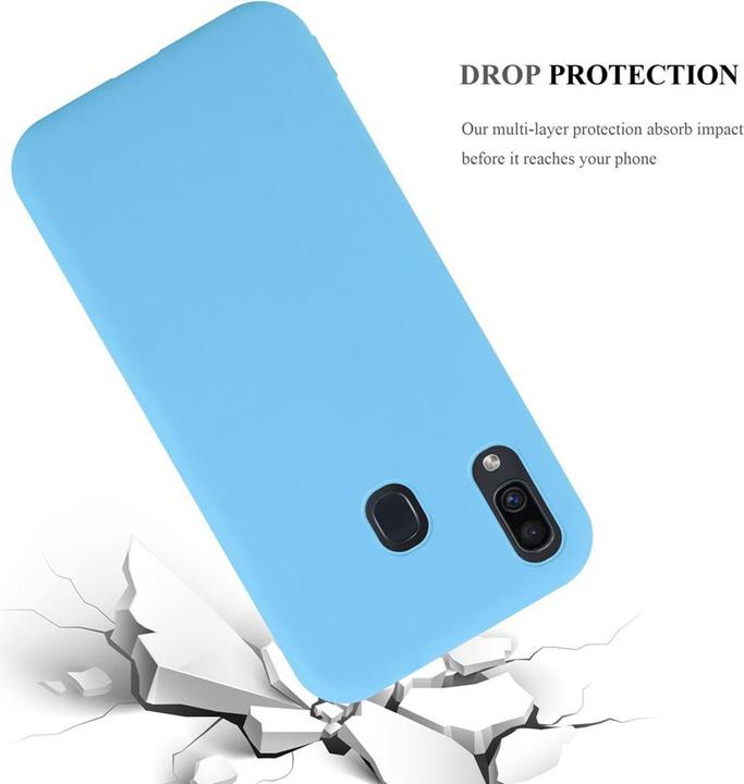 Image du produit Cadorabo Couverture TPU Candy (Samsung Galaxy A20, Samsung Galaxy M10s, TCL A30)