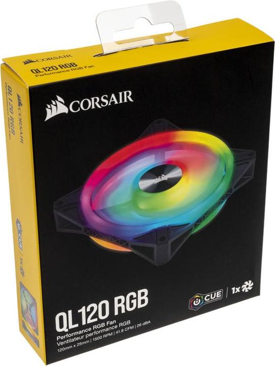 Produktbild Corsair iCUE QL120 RGB (120 mm, 1 x)