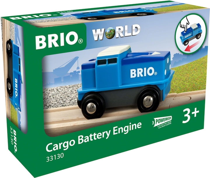 Produktbild Brio Blaue Batterie-Frachtlok