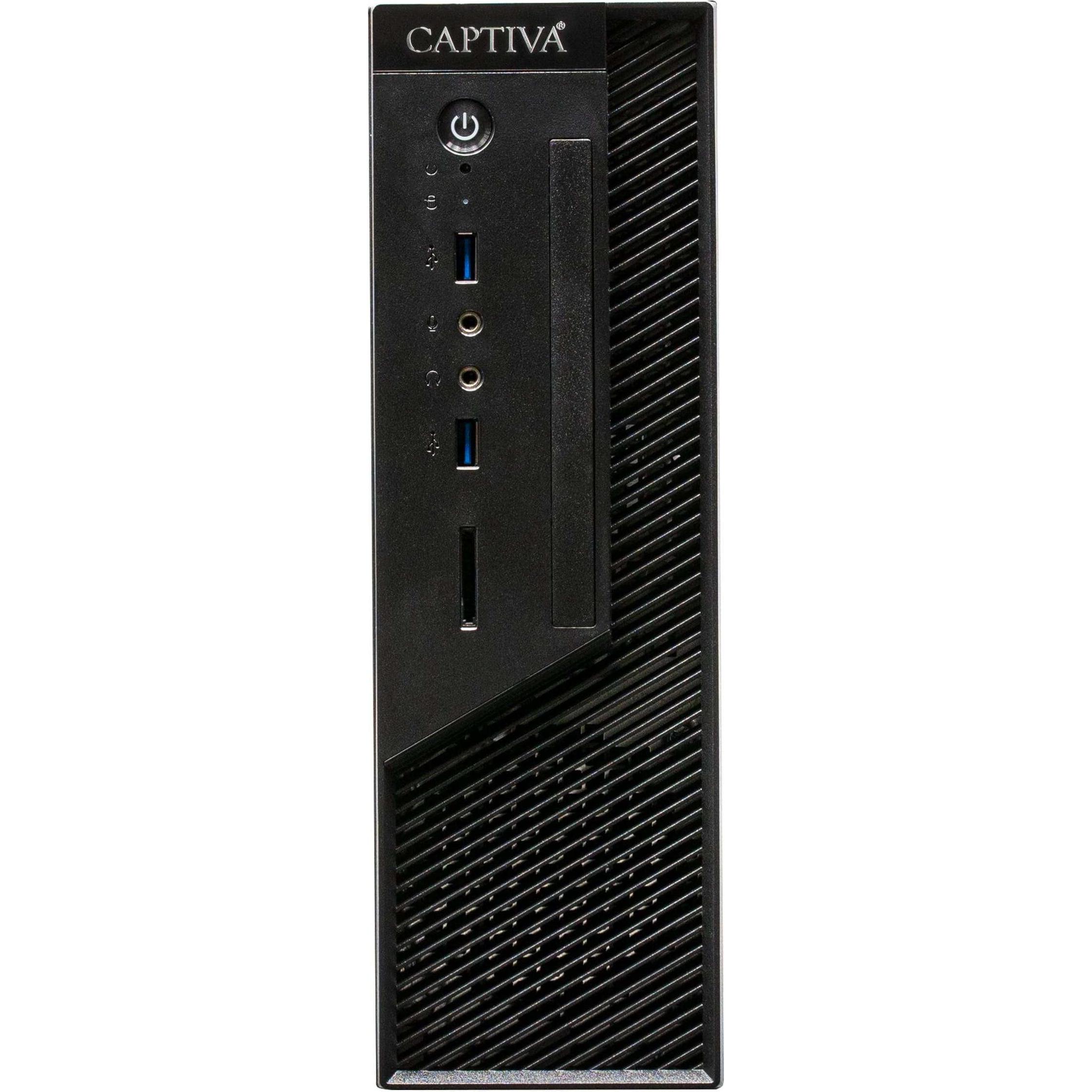 Thumbnail - Captiva Workstation I73-162 Core i5 UHD Graphics (Intel Core i5-13400T, 32 GB, 500 GB, UHD Graphics 730), PC, Schwarz