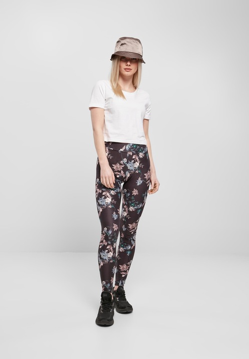 Actual product image Urban Classics Ladies Soft AOP Leggings - 16531 (XL)