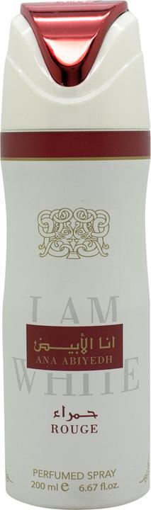 Actual product image Lattafa Perfumes Lattafa Ana Abiyedh Rouge Deodorant Spray (Spray, 200 ml)