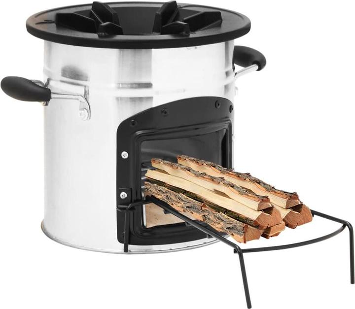 Produktbild vidaXL Camping-Ofen