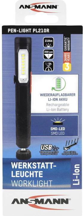 Actual product image Ansmann Professional Penlight PL210R (210 lm)