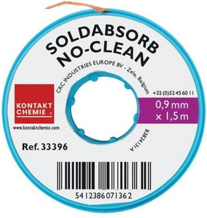 Kontakt Chemie Filo dissaldante SOLDABSORB 0,9 mm x 1,5 m (Set per dissaldare)