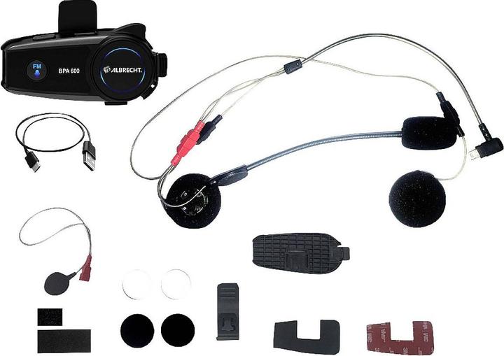 Actual product image Albrecht BPA 600 Motorcycle Bluetooth Adapter