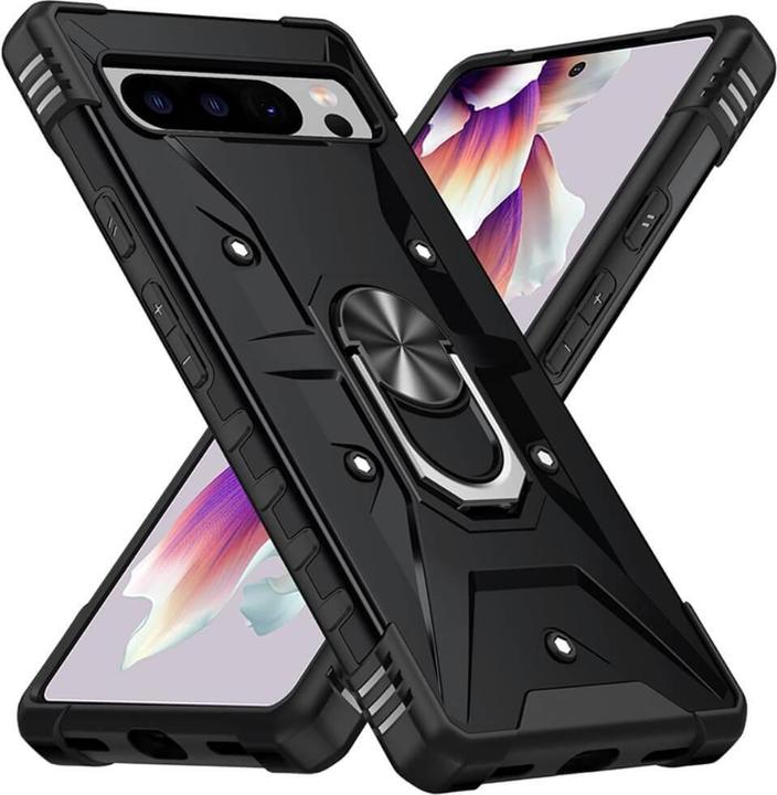Produktbild Cover-Discount Google Pixel 8 - Armor Case mit Kickstand schwarz (Google Pixel 8)