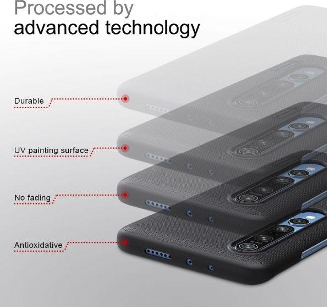 Actual product image Nillkin Super Frosted Shield Series (Xiaomi Mi 10i, Mi 10 Pro)