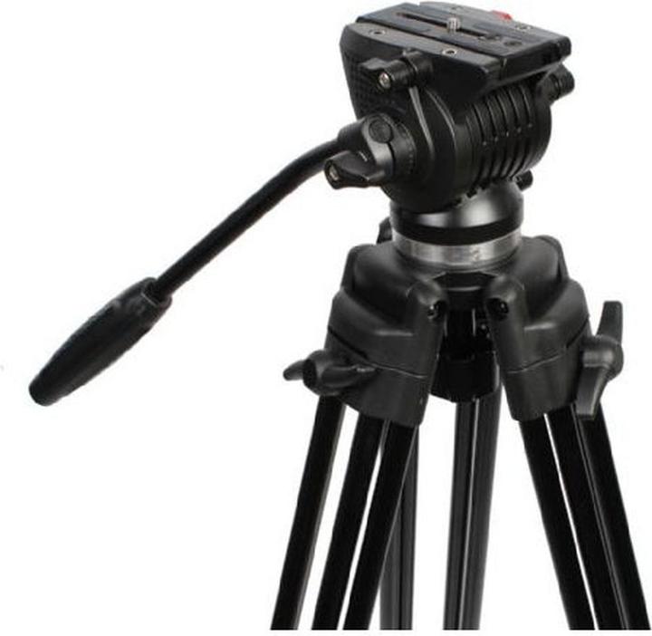 Actual product image Nest Video Tripod NT-777 + Vloeistofgedempte Head (Metal)