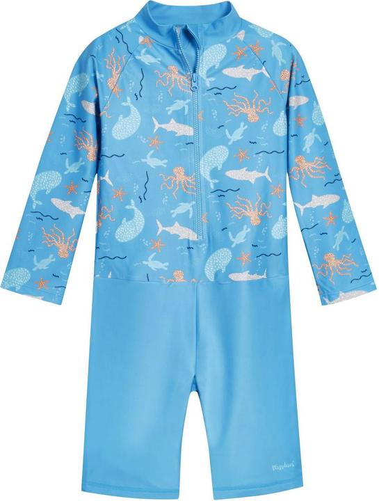 Playshoes Costume intero L/S da bambino con protezione UV per animali marini (62)