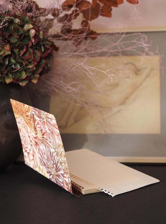 Actual product image Rhodia OB carnet RI A5 L 120p Bouquet (AAA393, Lined, Hardcover)