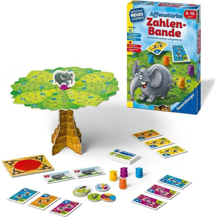 Produktbild Ravensburger Affenstarke Zahlenbande (Deutsch, 6 - 10 Jahre)
