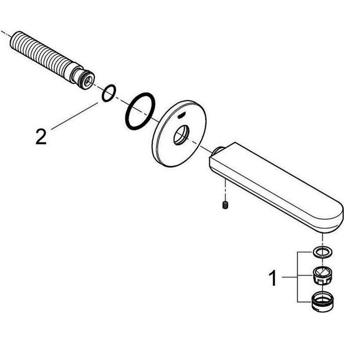 Thumbnail - Grohe, Badarmatur, 13261000 Badarmatur