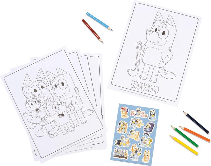 Image du produit Totum Kit de coloriage Bluey
