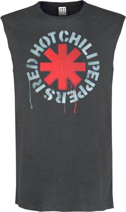 Immagine prodotto Amplified Canotta da uomo Stencil Asterix Red Hot Chili Peppers (XL)