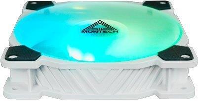 Produktbild Montech Lot de 3 Ventilateurs de boitier AX120 RGB - 12cm (Noir) (120 mm, 3 x)