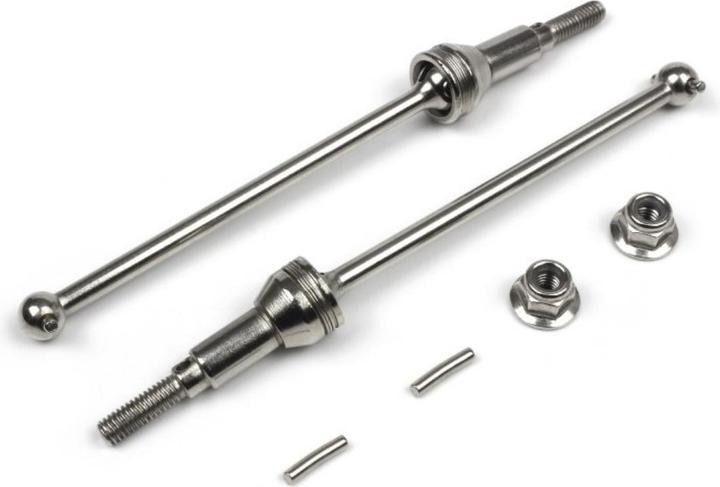 Actual product image Blackzon Front Universal Drive Shafts (Steel/2pcs)