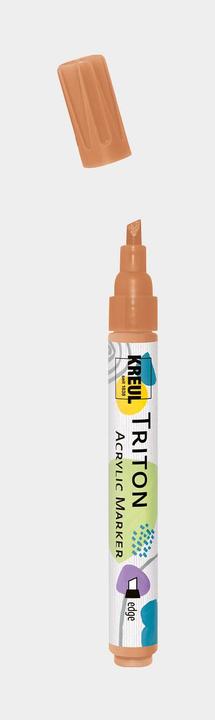 Actual product image Magni 17851 - Triton Acrylic Marker Edge, copper, stitch width 1 to 4 mm, with edge tip as all-rounder (Copper, 4 mm, 1 x)
