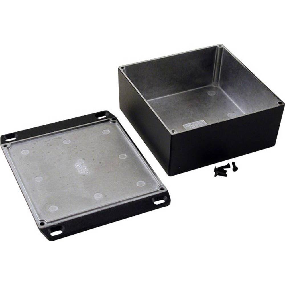 Hammond Druckgussgehäuse 590 (Gehäuse), Elektronikzubehör + Gehäuse, Schwarz