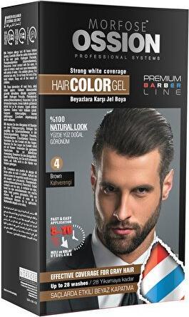 Image du produit Morfose Ossion Premium Barber Line Gel colorant pour cheveux Brown (4) (Brown)