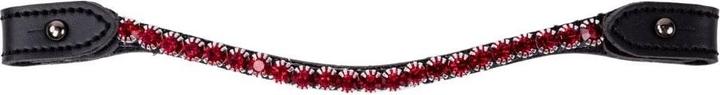 My Hobby Horse - Browband red stones (MHH011010)