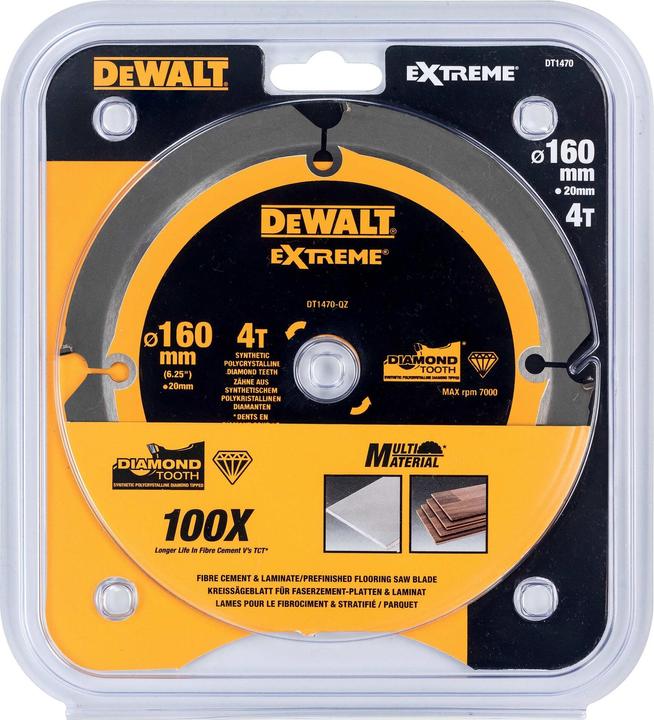 Actual product image DeWalt Handheld circular saw blade