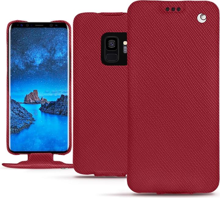 Actual product image Noreve Leather cover vertical (Samsung Galaxy S9+)
