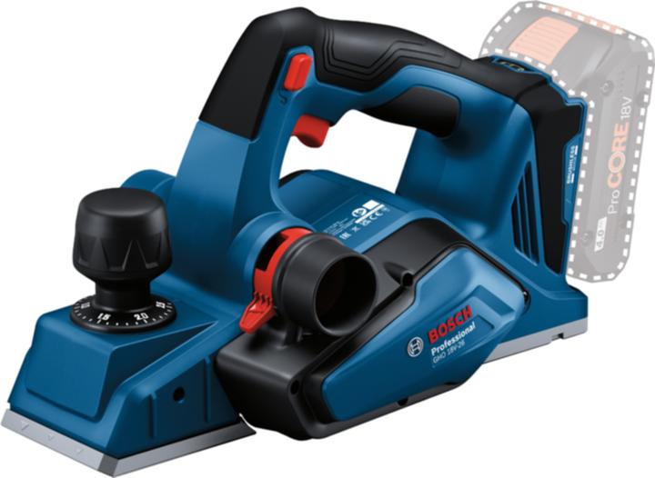 Immagine prodotto Bosch Professional Pialla a batteria GHO 18V-26, L-BOXX 238