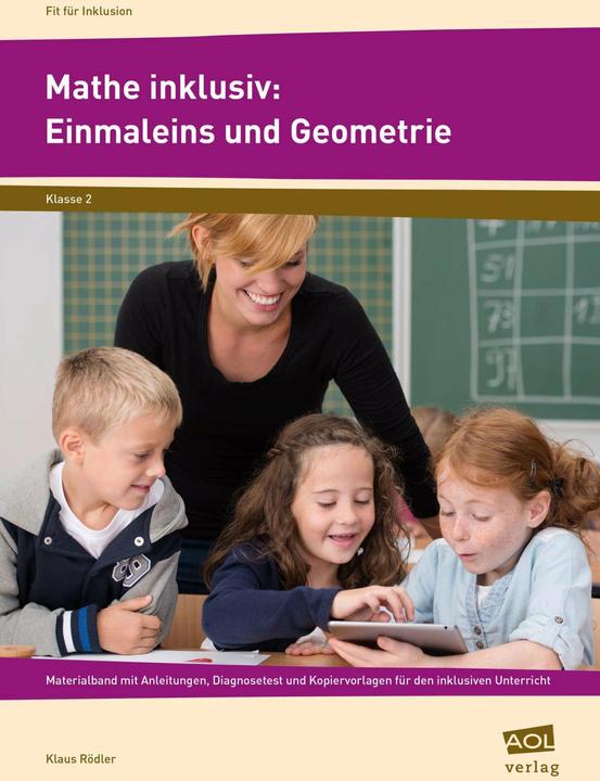 Produktbild Mathe inklusiv: Einmaleins und Geometrie (Deutsch, Klaus Rödler, 2016)