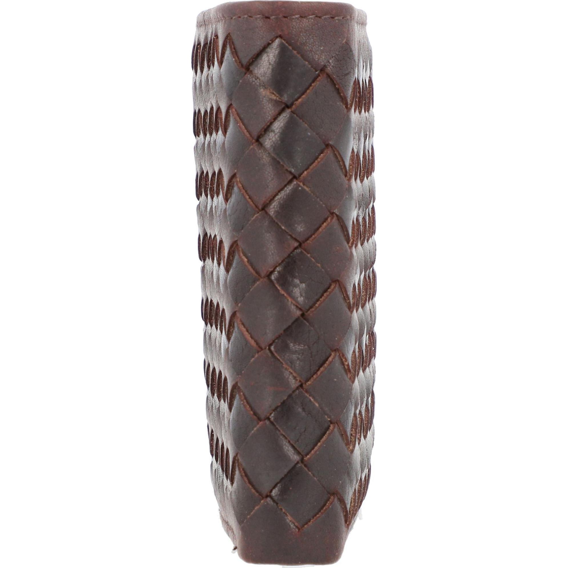 Bugatti, Herren, Portemonnaie, Woven Geldbörse Leder 11 cm, Braun
