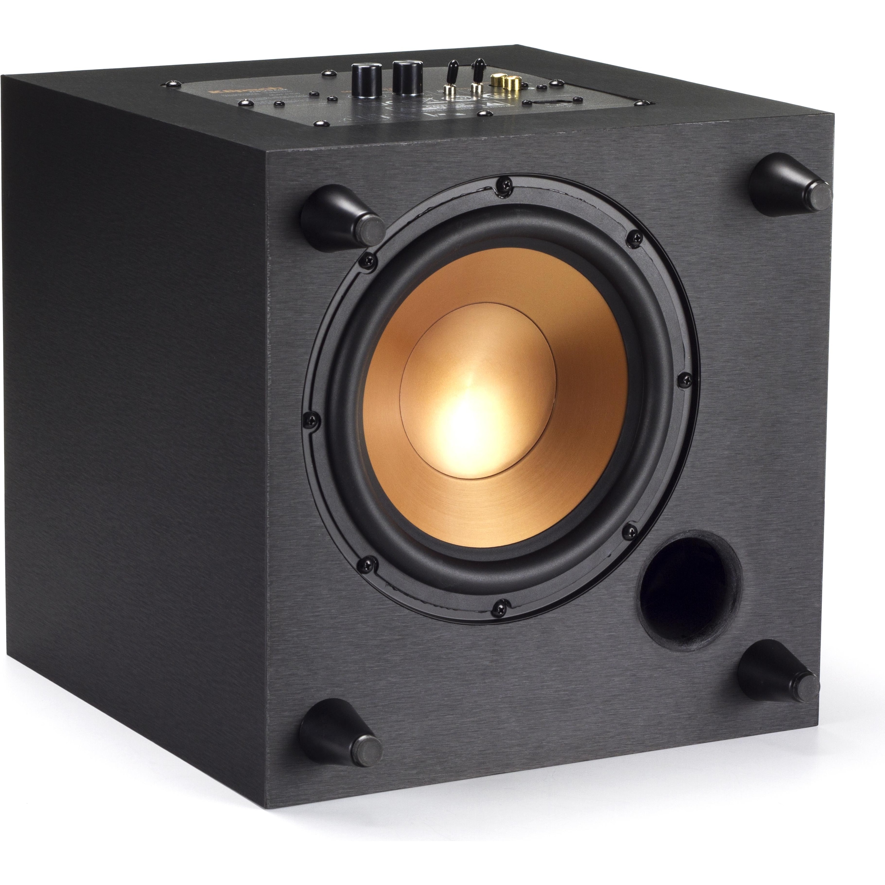 Klipsch R-8sw (1 Stk., 150 W), HiFi + Heimkino Lautsprecher, Schwarz