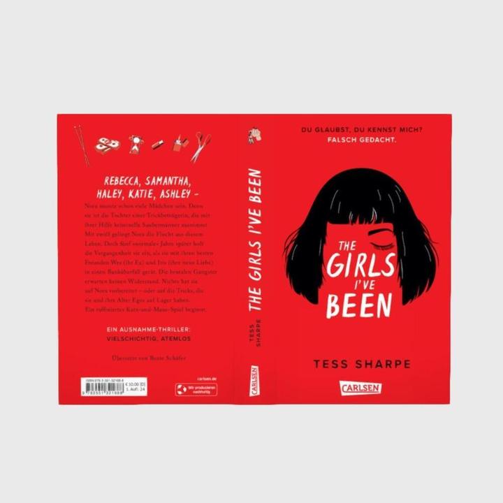 Produktbild The Girls I've Been (Deutsch, Beate Schäfer, Tess Sharpe)
