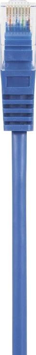 Actual product image Renkforce RF-5044022 RJ45 Network Cable, Patch Cable CAT 5e U/UTP 2.00 m Blue with (U/UTP, CAT5e, 2 m)