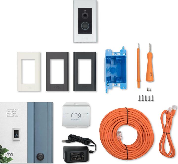 Immagine prodotto Ring Video Campanello Elite (WiFi, Ethernet, App)