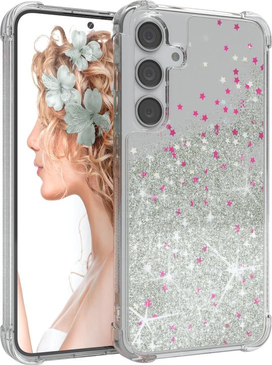 Produktbild EAZY CASE Liquid Glittery Hülle für Galaxy S24 Plus (Samsung Galaxy S24+)